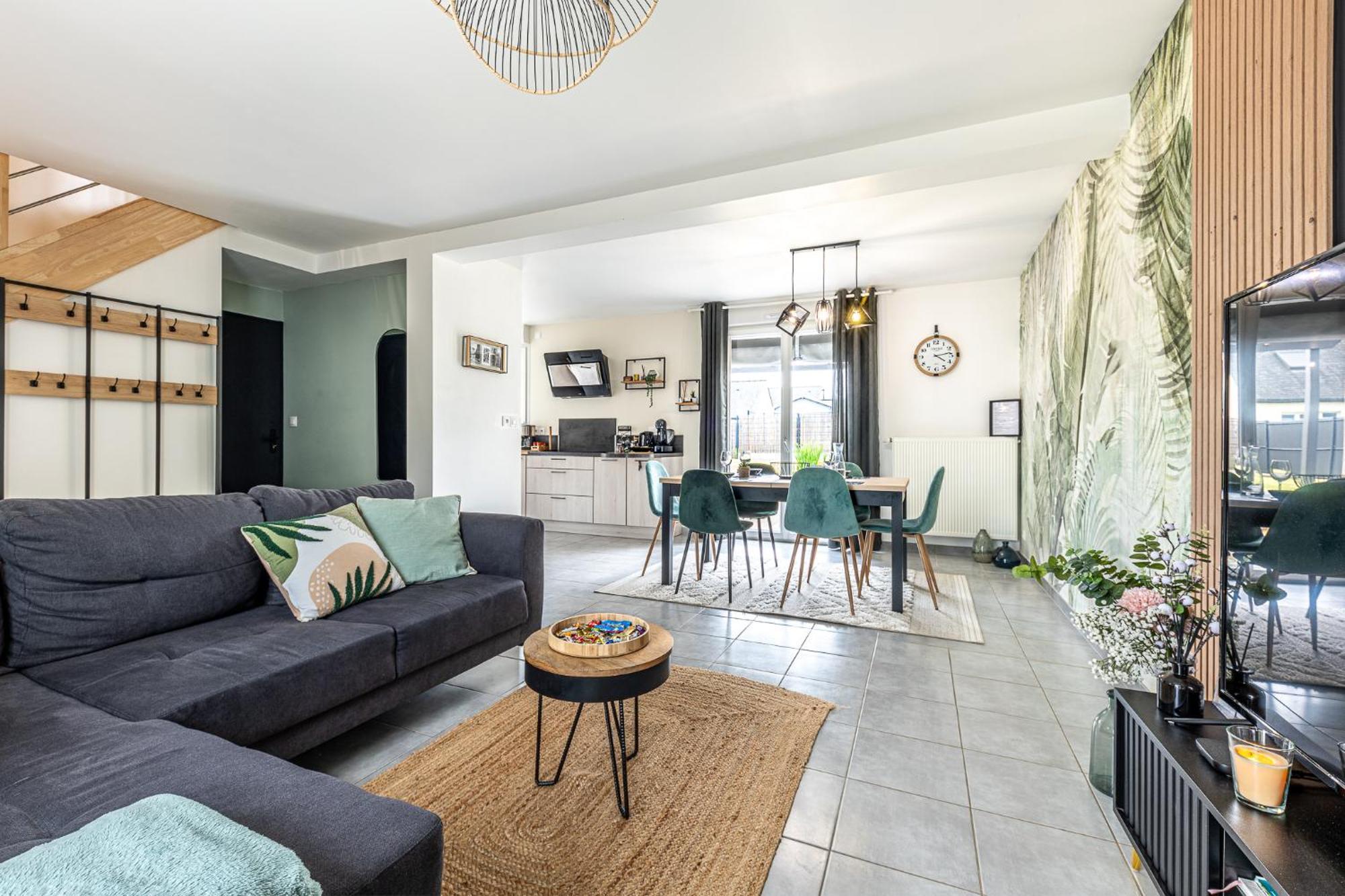 Maison Familiale 6 Personnes Miniac-Morvan Ngoại thất bức ảnh